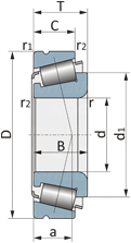 LM 48548/LM 48514 XP