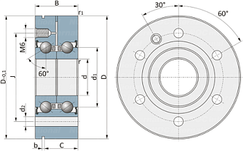 BEAM 030080-2RS/PE