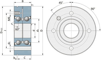 BEAM 020068-2RS/PE